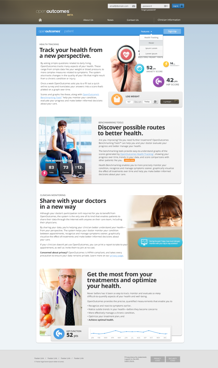 Open Outcomes > Information Page