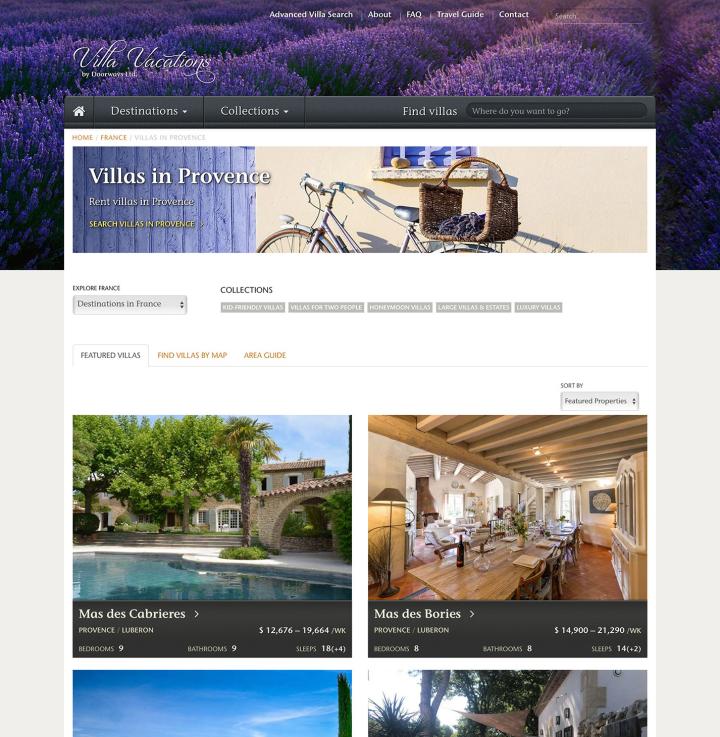 Villa Vacations > Provence